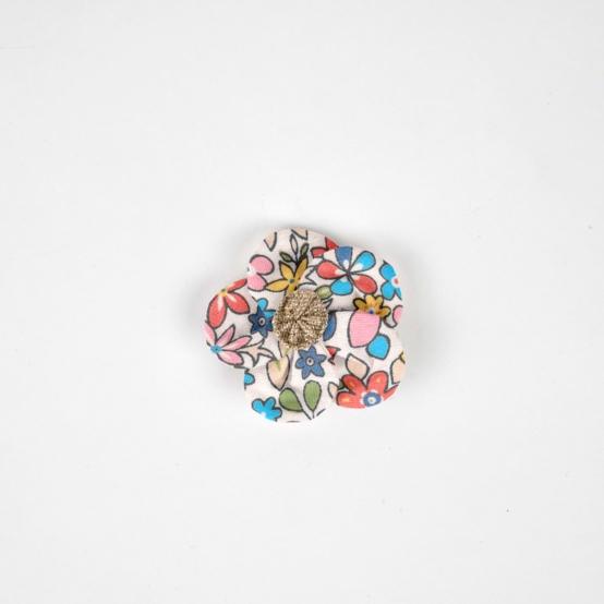 Mini Flower petal hair slide mille et une fleurs