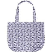 Foldable tote bag scandinavia bleu