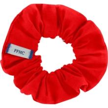 Scrunchie tangerine red