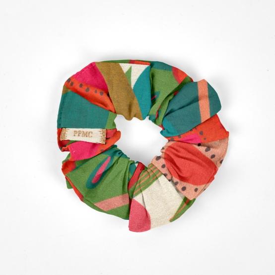 Small scrunchie fleurs des iles