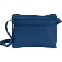 Base of satchel bag bleu cobalt