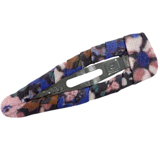 Fabric hair clip monet lilas