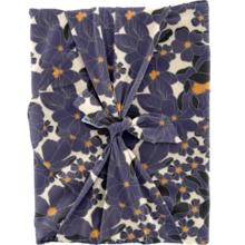 Furoshiki tall 73 x 73 pensées marines