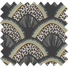 Coated fabric forêt de plumes