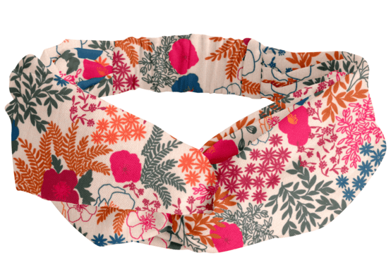 crossed headband parfum d'antan