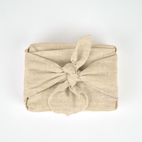 Furoshiki medium 48x48  glitter linen