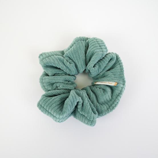 Scrunchie eucalyptus corduroy