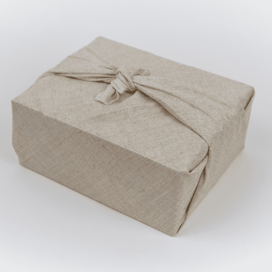 Furoshiki tall 73 x 73  glitter linen