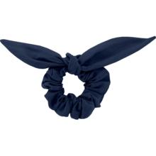 Bunny ear Scrunchie navy blue