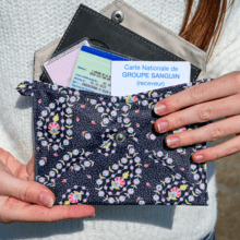 Medium envelope pocket bleudana