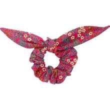 Bunny ear Scrunchie badiane framboise