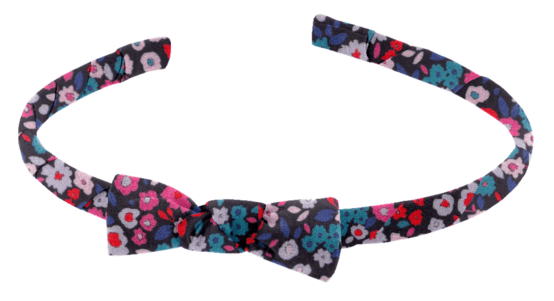 Thin headband romance fleurie