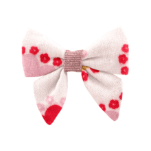 Mini bow tie clip petits coeurs