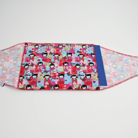 Fupochiki L (22 x 28 cm) kokeshis