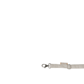 Length removable strip  beige pailleté