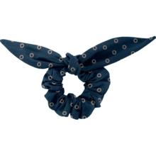 Bunny ear Scrunchie bulle bronze marine