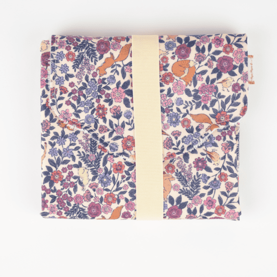Changing pad comptine enchantée rose