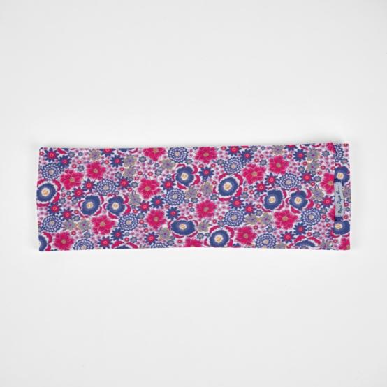 Stretch jersey headband  lavandula fuchsia
