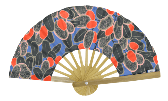 Hand-held fan kumquat party