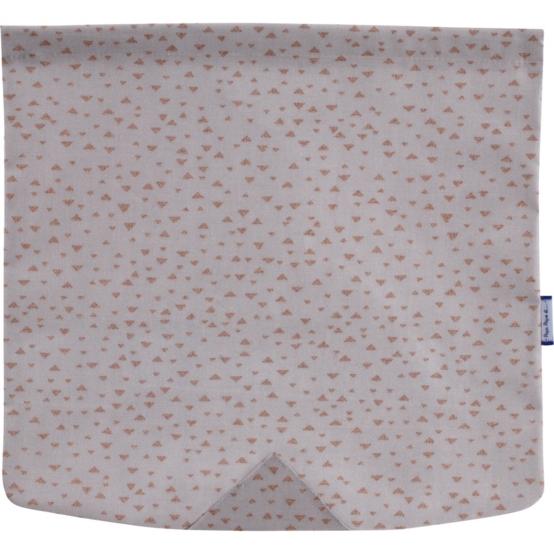 Square flap of saddle bag   
