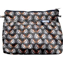 Pleated clutch bag 1001 poissons