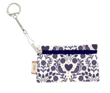 Keyring  wallet scandinavia bleu