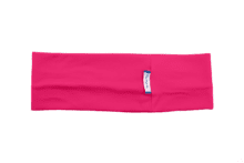 Stretch jersey headband  fuschia