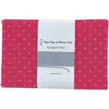 1 m fabric coupon plumetis rose fuchsia