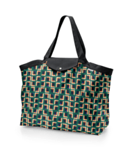 Tote bag with a zip carré d'art