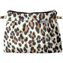 Mini Pleated clutch bag leopard