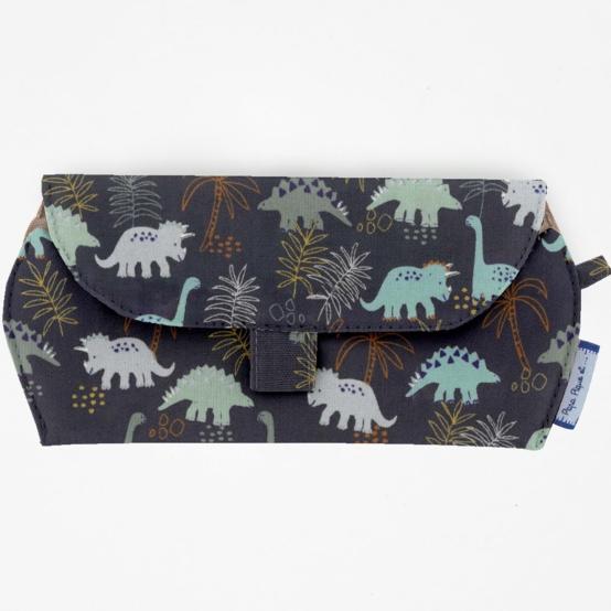 Glasses case jurassic dino marine