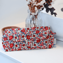 Glasses case rouge corolle