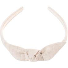 bow headband  glitter linen