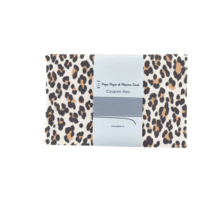 1 m fabric coupon leopard