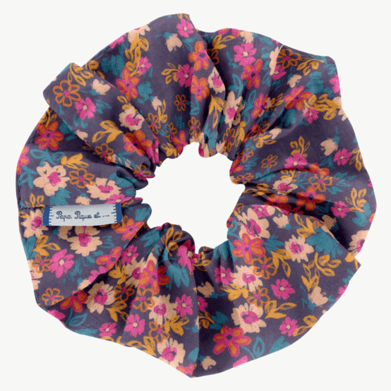 Scrunchie hippie fleurie