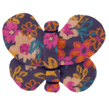 Butterfly hair clip hippie fleurie