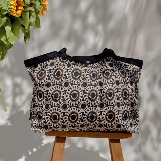 Pleated tote bag - Medium size attrape soleil