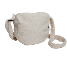 Base of small saddle bag moumoute ivoire