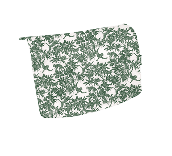 Square flap of saddle bag  jungle vintage