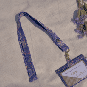 Lanyard necklace lavandula