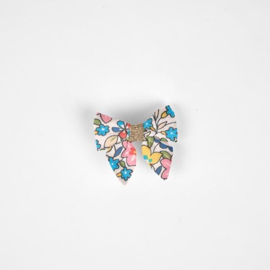 Mini bow tie clip mille et une fleurs