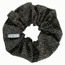 Scrunchie glitter black