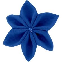 Star flower 4 hairslide navy blue