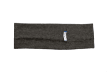 Stretch jersey headband  anthracite chiné