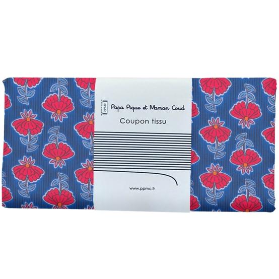 1 m fabric coupon ex2544 shanti blue