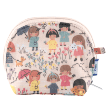 gusset coin purse petites filles pop