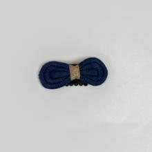 Noeud Anti-Glisse hair slide light denim