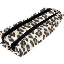 Double compartment school kit leopard