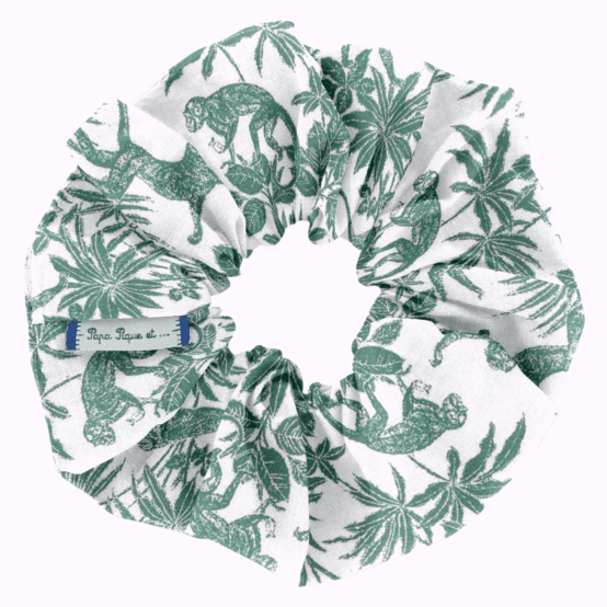 Scrunchie jungle vintage