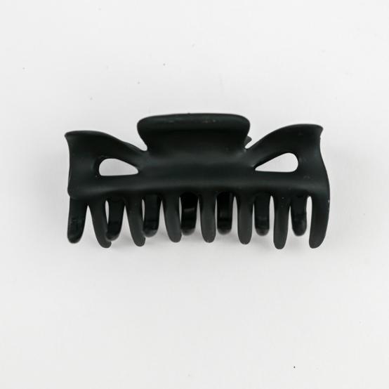Small Classic Hair Clip matte black